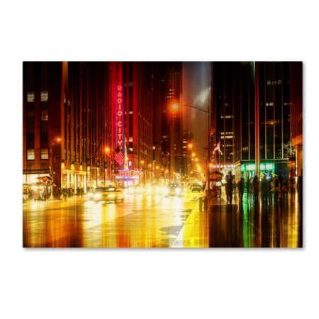 Trademark Fine Art Philippe Hugonnard 'Urban Stretch NYC IV' Canvas Art, 30x47 PH0177-C3047GG